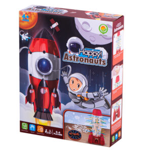 Gra zrecznosciowa bierki kapsula astronauty czerwona