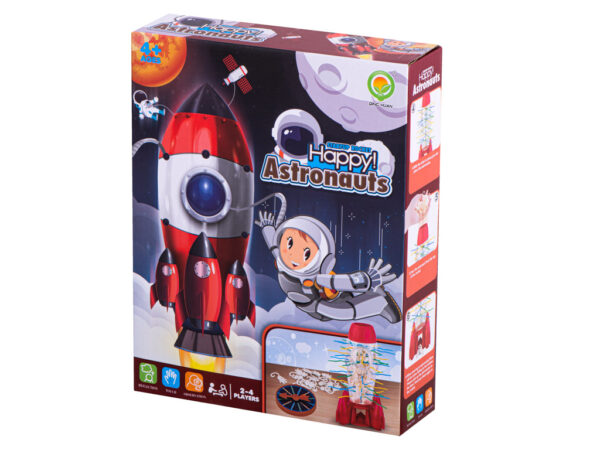Gra zrecznosciowa bierki kapsula astronauty czerwona