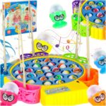 Gra zrecznosciowa rodzinna rybki lowienie 24 rybek