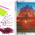 Haft diamentowy mozaika zestaw 5D dmuchawiec