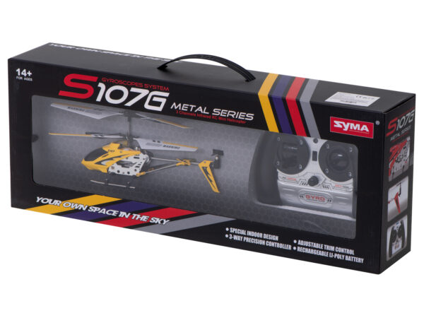 Helikopter RC SYMA S107G zolty