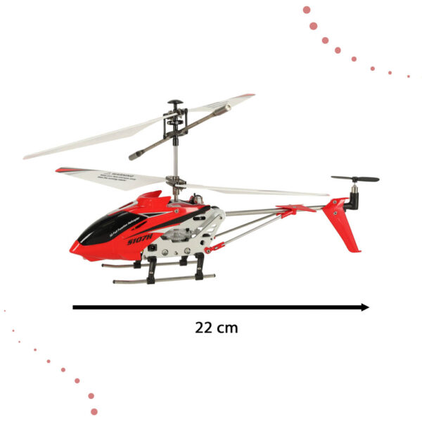 Helikopter RC SYMA S107H 2 4GHz RTF czerwony