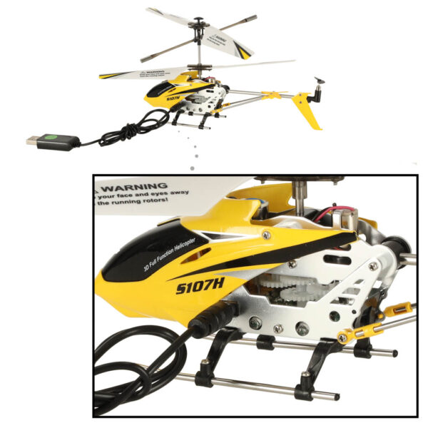 Helikopter RC SYMA S107H 2 4GHz RTF zolty