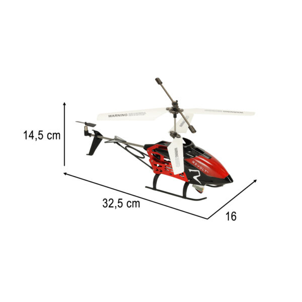 Helikopter zdalnie sterowany Revolt S39 1 XL czerwony