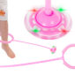 Hula hop on the leg skipping skipping pink pink football