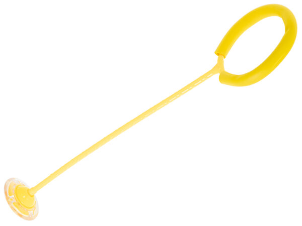 Hula hop na noge skakanka pilka swiecaca LED zolta
