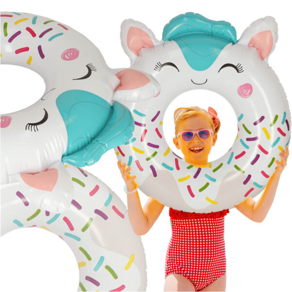 INTEX 59266 Kolko do plywania kolo dmuchane ponton plazowy jednorozec max 40kg