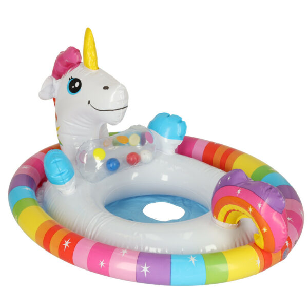INTEX 59570 Kolo do plywania dmuchane pontonik jednorozec max 23kg 3 4lata INTEX 59570 Kolo do plywania dmuchane pontonik jednorozec max 23kg 3 4lata