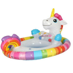 INTEX 59570 Kolo do plywania dmuchane pontonik jednorozec max 23kg 3 4lata