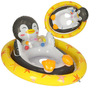 INTEX 59570 Kolo do plywania dmuchane pontonik pingwin max 23kg 3 4lata