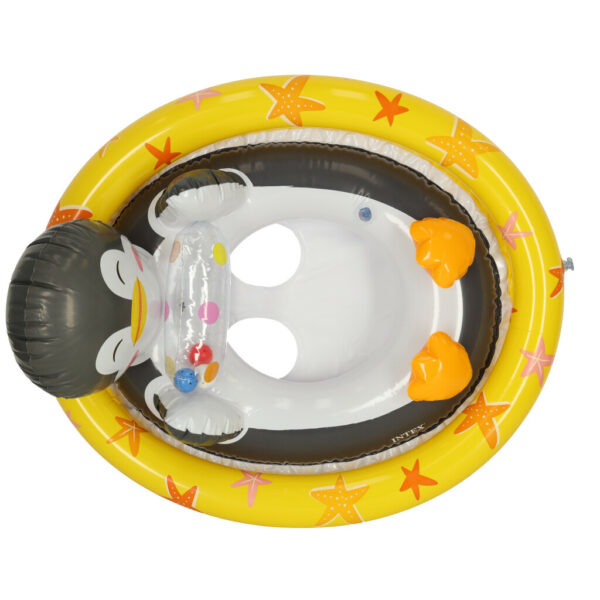 INTEX 59570 Kolo do plywania dmuchane pontonik pingwin max 23kg 3 4lata