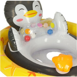 INTEX 59570 Kolo do plywania dmuchane pontonik pingwin max 23kg 3 4lata
