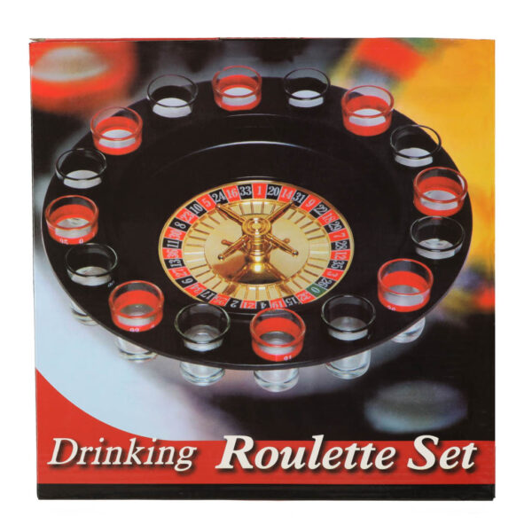 Imprezowa ruletka alkoholowa gra 16 kieliszkow