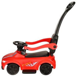 Ride Pusher 3in1 auto se zvukovým světlem červenou