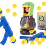 Kaczka strzelanie do celu pistolet i kulki