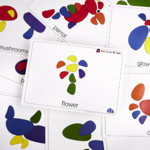 KX6288 Kamyki kreatywne kolorowe układanka montessori