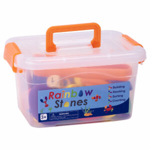 KX6288 Kamyki kreatywne kolorowe układanka montessori