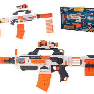 Karabin bebenkowy Blaster 30 strzalek USB