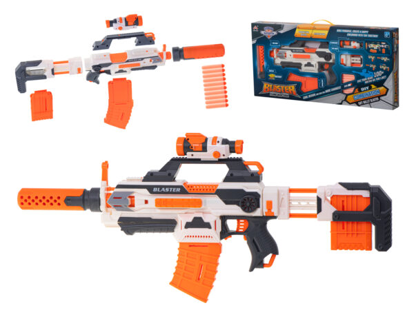 Karabin bebenkowy Blaster 30 strzalek USB Karabin bebenkowy Blaster 30 strzalek USB