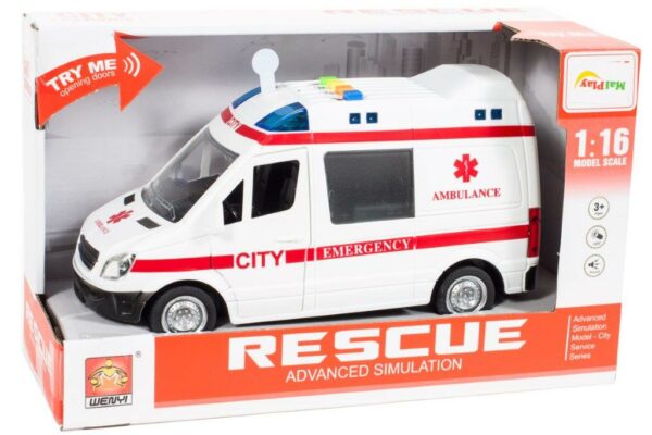 Karetka ambulans z dzwiekiem napedem Karetka ambulans z dzwiekiem napedem