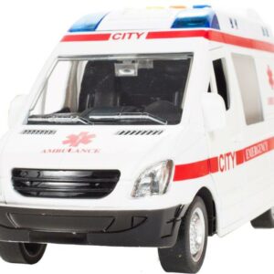 Karetka ambulans z dzwiekiem napedem