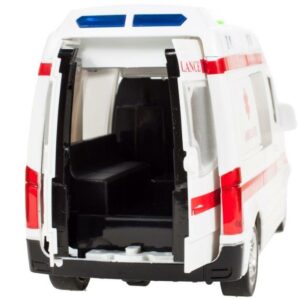 Karetka ambulans z dzwiekiem napedem