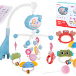 Karuzela projekt gwiazd kolysanki niebieski pilot