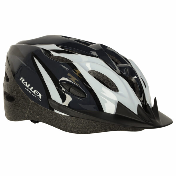 Kask rowerowy RALLEX otwory wentylacyjne regulowany damski meski uniwersalny mlodziezowy regulowany 54 58 cm
