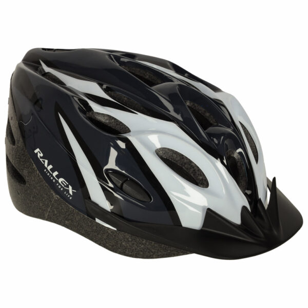 Kask rowerowy RALLEX otwory wentylacyjne regulowany damski meski uniwersalny mlodziezowy regulowany 58 61 cm