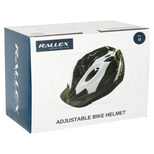 Kask rowerowy RALLEX otwory wentylacyjne regulowany damski meski uniwersalny mlodziezowy regulowany 58 61 cm