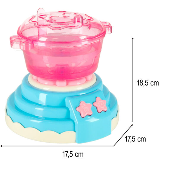 Klej zel krysztalowy 3D crystal glue magiczna kuchnia szablony kreatywny zestaw 62 elementy niebieski