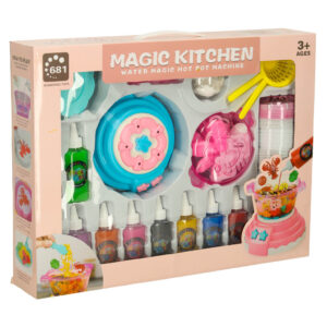Klej zel krysztalowy 3D crystal glue magiczna kuchnia szablony kreatywny zestaw 62 elementy niebieski
