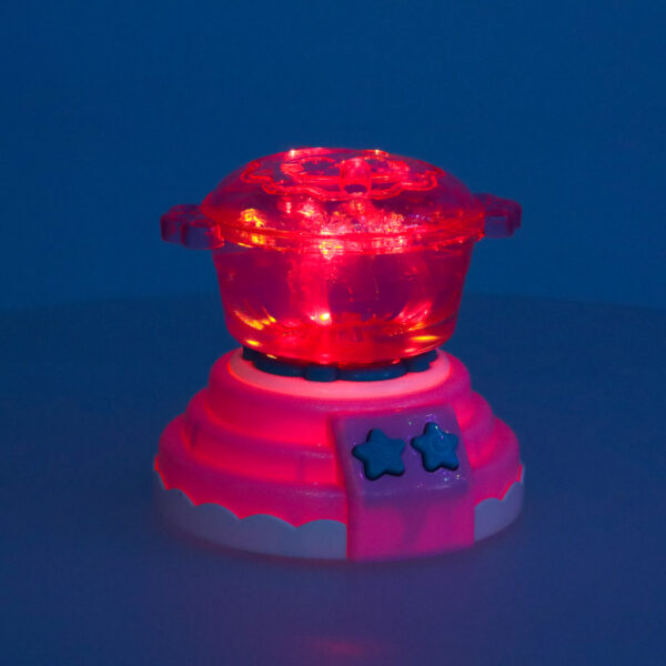 Klej zel krysztalowy 3D crystal glue magiczna kuchnia szablony kreatywny zestaw 62 elementy rozowy