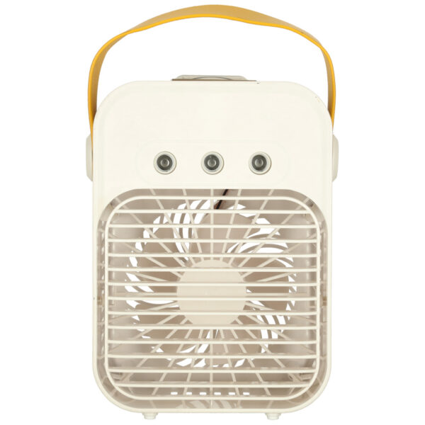 Klimatyzator klimator przenosny wentylator biurkowy nawilzacz USB bialy