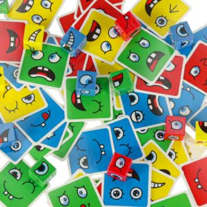 Klocki kreatywne montessori wyzwania zmieniajace twarz emocje