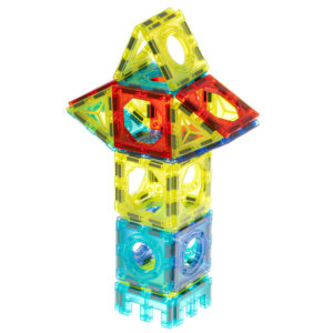 Klocki magnetyczne marble tor kulkowy swiecacy 202 elementy
