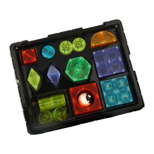 Klocki magnetyczne swiecace 32 el