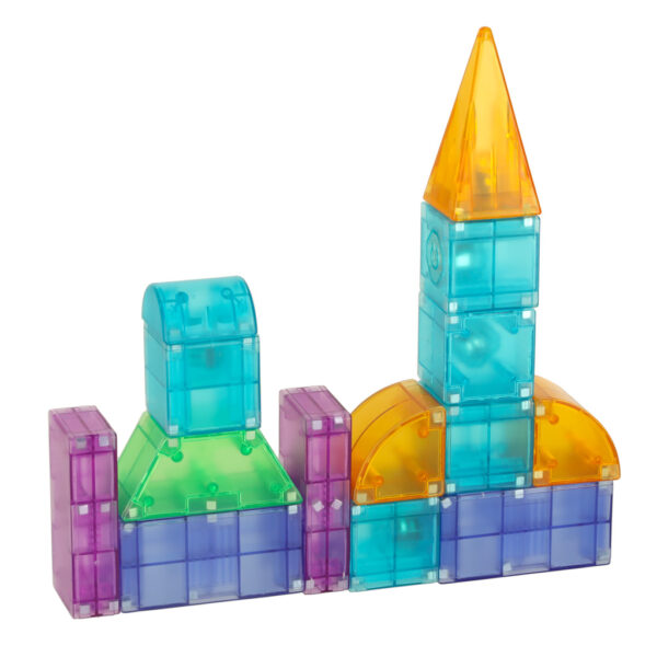 Klocki magnetyczne swiecace 64 el