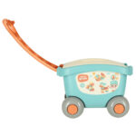 Klocki w wozku pojemniku z przykrywka 32 elementy