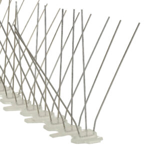 Kolce metalowe na ptaki golebie 50cm x 11cm x 4cm
