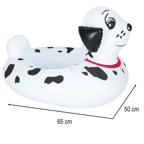 Kolko do plywania dla niemowlat kolo pontonik dla dzieci dmuchany z siedziskiem dalmatynczyk max 15kg 1 3lata