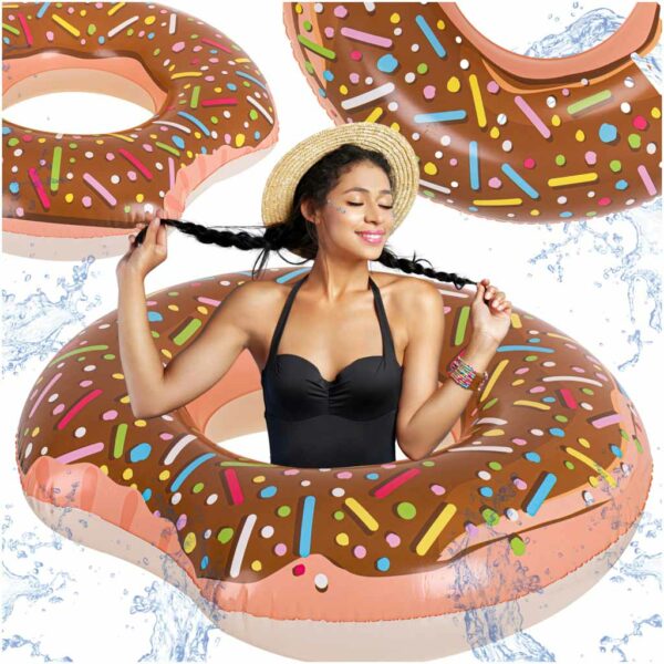 Kolko do plywania kolo dmuchane BESTWAY 36188 donut brazowe 107cm
