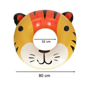 Kolko do plywania kolo dmuchane tygrysek 80cm max 60kg