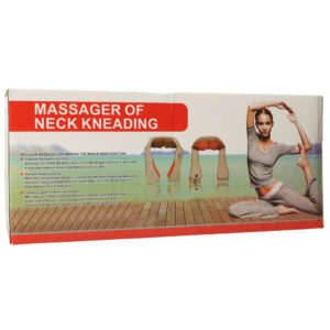 Kolnierz masujacy rozgrzewajacy masazer Shiatsu szyi karku plecow
