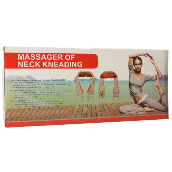 Kolnierz masujacy rozgrzewajacy masazer Shiatsu szyi karku plecow