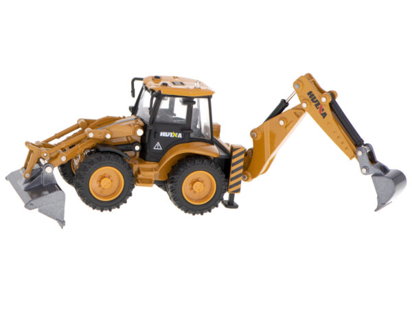 Koparka ladowarka spychacz z lyzka model z metalu Die Cast H toys