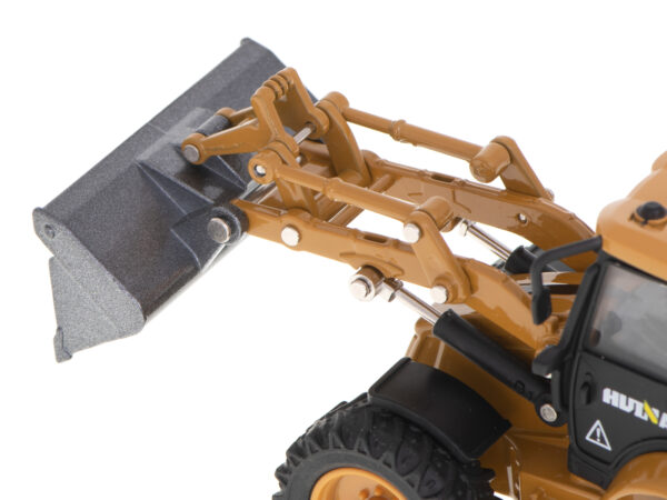 Koparka ladowarka spychacz z lyzka model z metalu Die Cast H toys