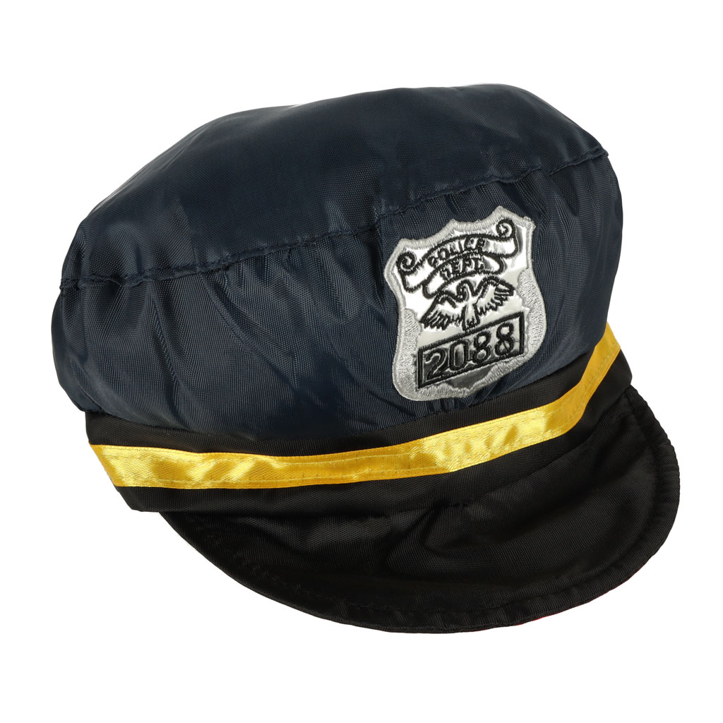 Kostium stroj karnawalowy policjant kajdanki zestaw 3 8 lat