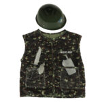 Kostium stroj karnawalowy przebranie helm zolnierz 3 8 lat