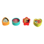 Kostka edukacyjna interaktywna pianinko 6w1 Bibi inn rozowa